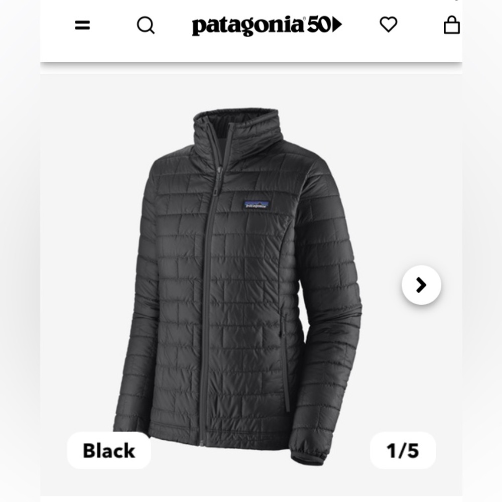Patagonia nano puff jacket